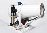 Carbon Steel IP55 Antifreeze Dust Suppression System For Construction Sites