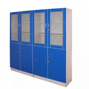 China HPL Wood Lab Chemical Storage Cabinets For Hospital on sale