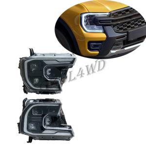 Wholesale 4x4 Body Parts Car LED Headlight For Ford Ranger 2022 Wildtrak from china suppliers