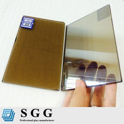 Top quality 5.5mm Bronze Reflective Glass