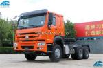 Ghana Prime Mover Truck 102km/H High Transport Speed With One Bed Cabin
