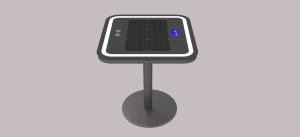 Wholesale Freehand Speaker 6.7V 20Ah LiFePO4 Wireless Charging Table from china suppliers