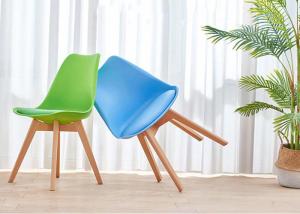 Wholesale Beech Leg Wood And Leather Dining Chair With 44cm Sitting Height from china suppliers