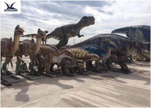 Wholesale Jurassic Park Dinosaur Project Giant Animatronic Moving Dinosaur Realistic Model from china suppliers