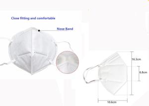 Wholesale White Surgical Mask Kn95 N95 Protective Ce Security Protection 17.5*9.5cm from china suppliers