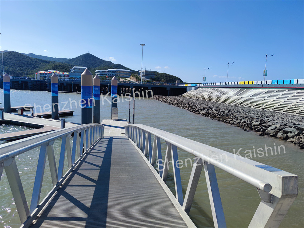Aluminum Alloy Gangway Ramps Floating Walkway Pontoon The Essential Addition To Your Marina Dock