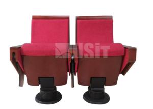 Wholesale Ergonomic Design Church Theatre Seating , Theatre Seating Chairs Wooden Outer Panel from china suppliers