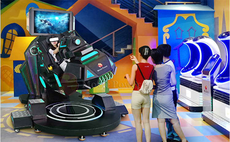 Indoor Amusement 9d Vr 360 Degree Simulator Game Virtual Reality Machine