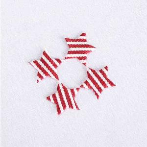 Wholesale Gingham Fabric Ultrasonic Embossing Flowers Crafts Applique DIY Decoration from china suppliers