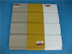 Supermarket Plastic Slatwall Panels Hot Stamping Environmental