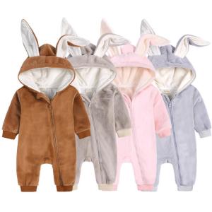 Wholesale Children'S Newborn Baby Winter Jumpsuit Thickened Plush from china suppliers