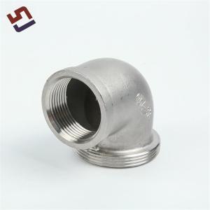 Wholesale Sample Customization CNC Machining Stainless Steel 90 Degree Elbow Pipe Fittings from china suppliers