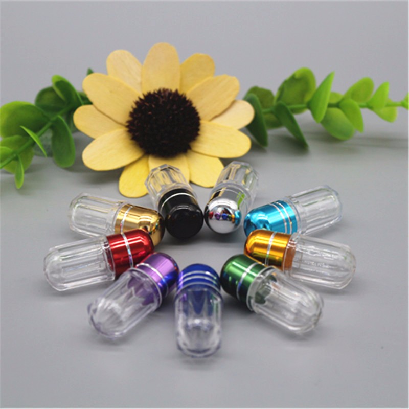 5g Plastic Capsule Bottles Cylinder Rhino Single Pill Container