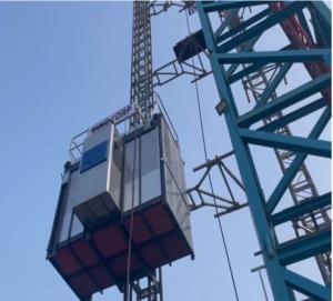 Wholesale Construction Hoist 2 Ton SC200/200 Double Cage from china suppliers