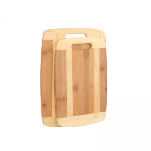 China Professional manufacture Best choice 2ps cheap bamboo cutting board on sale
