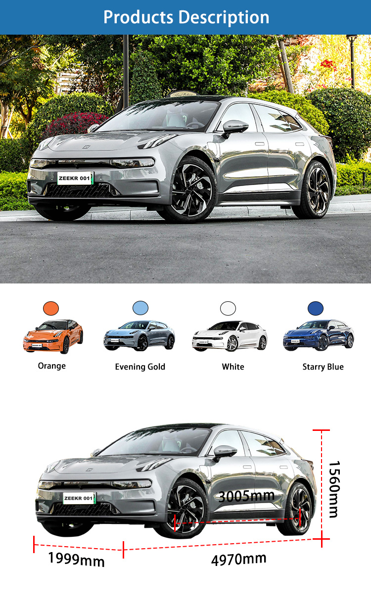 Sustainable New Energy Vehicles Powered High Speed Electric Car 100km