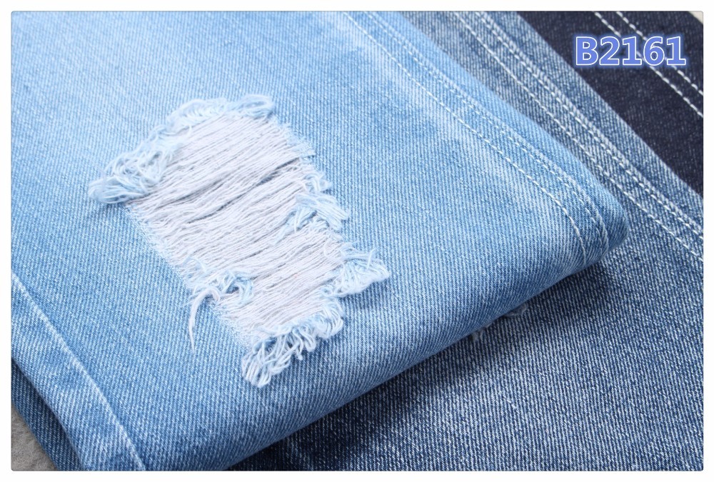 Popular 9 Oz Cotton Polyester Denim Fabric Jean Fabric Textile