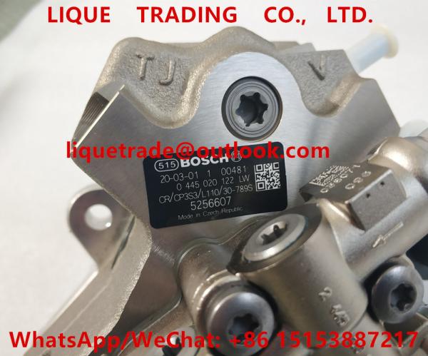 BOSCH common rail pump 0445020122, 0 445 020 122 for Cummins 5256607 for KOMATSU