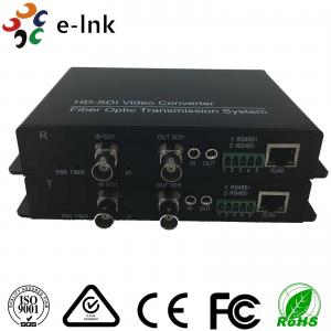 China 3G - SDI Video Hd Sdi To Fiber Converter RS485 Data with 10 / 100M Ethernet on sale