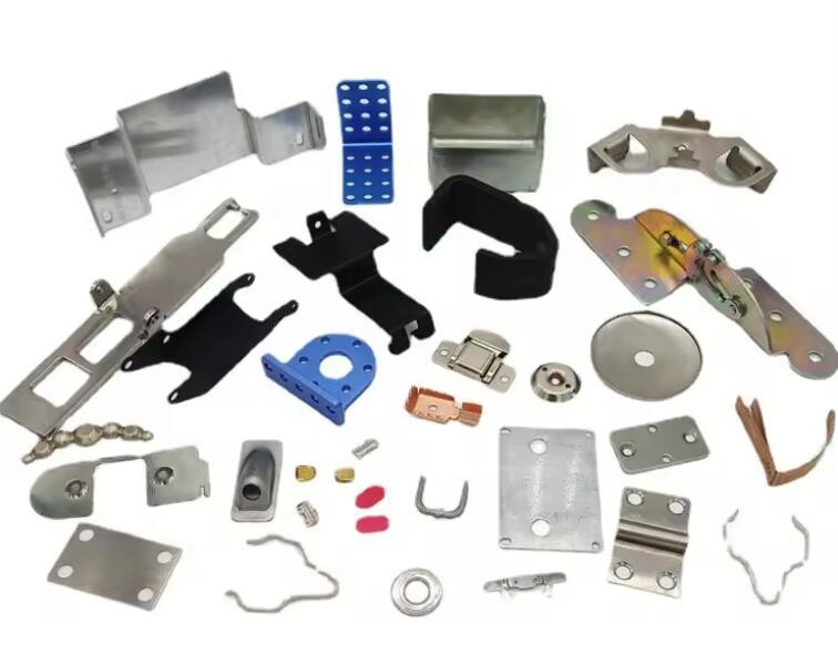High Precision Punching Aluminum Stamping Parts Sandblasting Surface