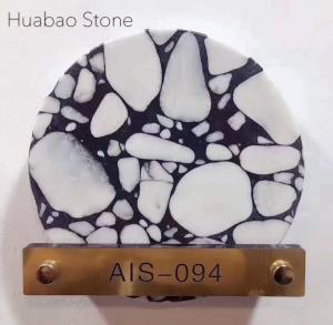 Wholesale Low water Absorption Flamed Terrazzo Tiles 600x600mm 300x600mm used indoor outdoor from china suppliers