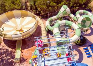 Wholesale Fiberglass Space Bowl Water Slide / Outdoor Swimming Pool Slide For Hotel Resort from china suppliers