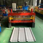 aluminum 1000mm Chain Drive Ibr Roof Sheet Making Machine 70mm Shaft Diameter