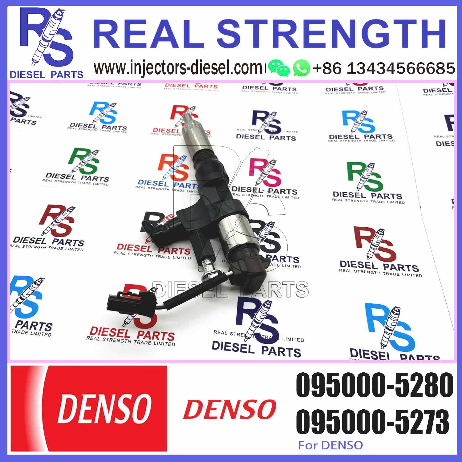 Good Quality New Common Rail Fuel Injector 23910-1360 095000-5280 For Diesel Engine