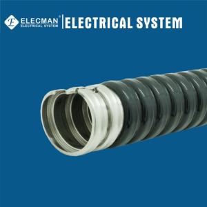 Wholesale Black PVC Coated Galvanised Steel Flexible Conduit Electrical Metal Hose from china suppliers