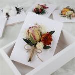 Wedding Decoration Beautiful Dried Flowers Card Multi Color For Celebration