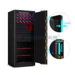 7 Open ways Jewelry Watch Winder Safe Solid Steel Fingerprint Lock