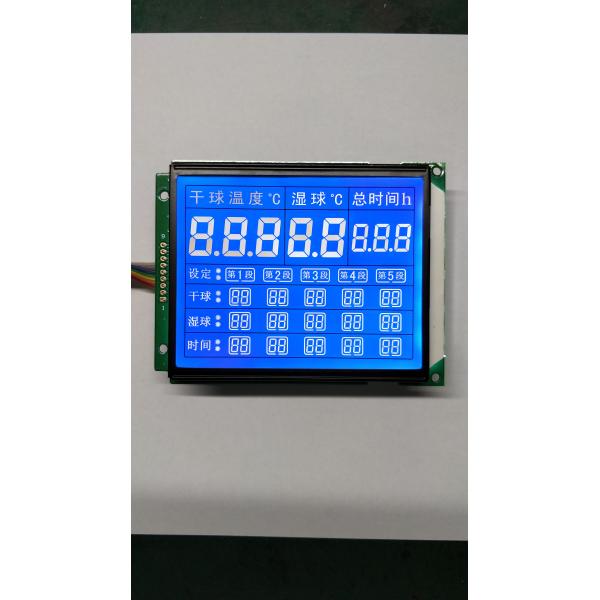 1.9 Inch STN Blue LCD Display128x64 30PIN FPC 8 Bit Parallel LCD Display