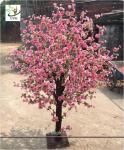 UVG table centerpieces pink peach blossom small artificial tree for wedding