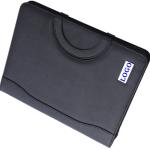 Promotion Business Waterproof Laptop Black Leather Document Organizer Lawyer