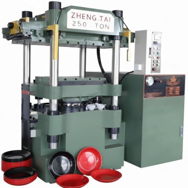 CNC Controlled Melamine Crockery Making Hydraulic Press Machine 250T For Mass Production