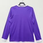 Edition Long Sleeve Soccer Jerseys Purple Retro Football Jersey
