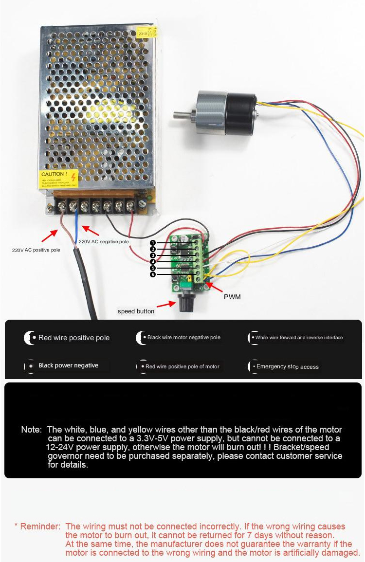 Customizable 12v Dc Motor Low Speed Brushless Electric Motor