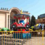 24 People Amusement Bounce Car Ride With Car Type Cabin Height 3m