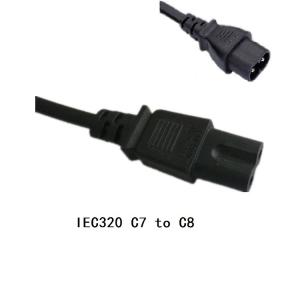 Wholesale Connecting cord IEC320 C7 to C8 from china suppliers