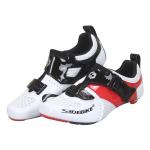 Triathlon Road Racing Bicycle Shoes Breathable Fast Dry Olympic Use