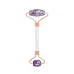 100% Natural Jade Crystal Roller Amethyst Facial Massage Beauty Roller