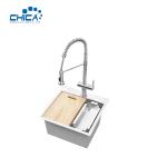 Single Bowl Stainless Steel Kitchen Sinks Handmade House Kitchen Sinks With