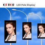 Full Color 1R1G1B Street Light Pole LED Display Outdoor Waterproof