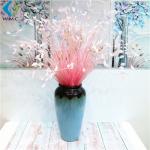 Colorful Fake Onion Grass , Plastic Peacock Flower Plant Various Size
