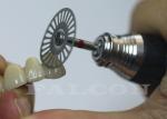 Flexible Separating Dental Diamond Discs Coated Rapid Rotary 19mm 22mm Diameter