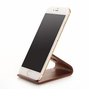 Wholesale Portable Wooden Phone Holder Beech / Walnut Material Desktop Phone Stand from china suppliers