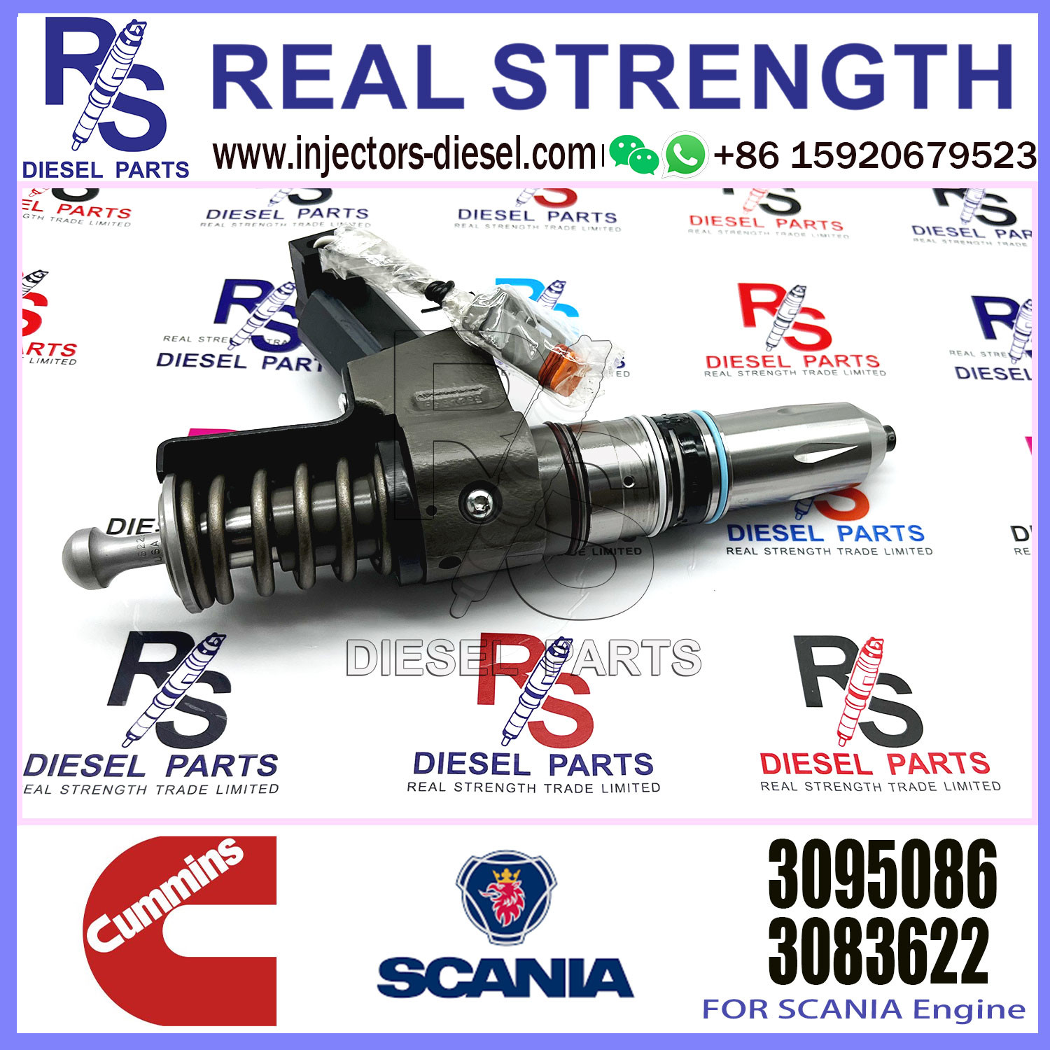 Common Rail Injector N14 Fuel Injector Nozzles 3095086 3411766 3618300 3411767 3083846 3411752 3652541