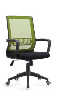 Wholesale Modern Green And Blck Staff Office Chair Personal Use High Tear Strength from china suppliers