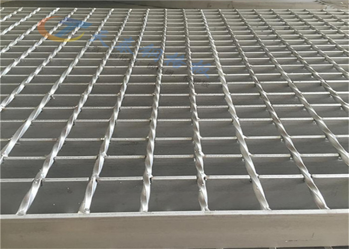 Hot dip galvanized stainless steel industrial walkway steel grating