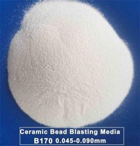 Wholesale Spherical 700HV Micro Ceramic Blasting Media JZB170 from china suppliers